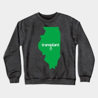 Illinois Transplant IL Green Crewneck Sweatshirt